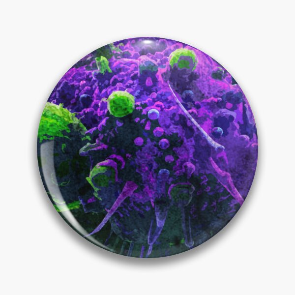 Item preview, Abstract microbe designed and sold by kinpirks.