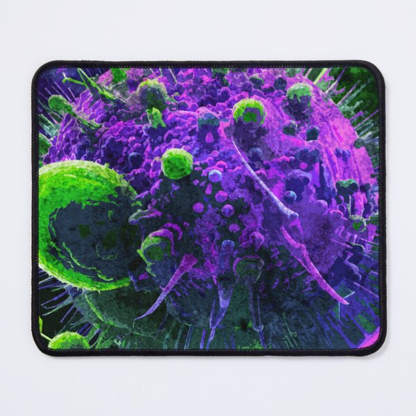 Item preview, Abstract microbe designed and sold by kinpirks.