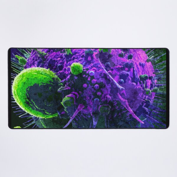 Item preview, Abstract microbe designed and sold by kinpirks.