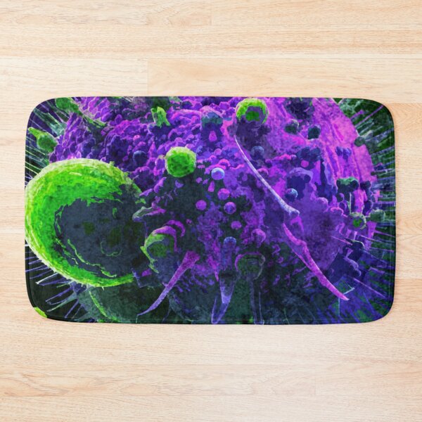 Item preview, Abstract microbe designed and sold by kinpirks.
