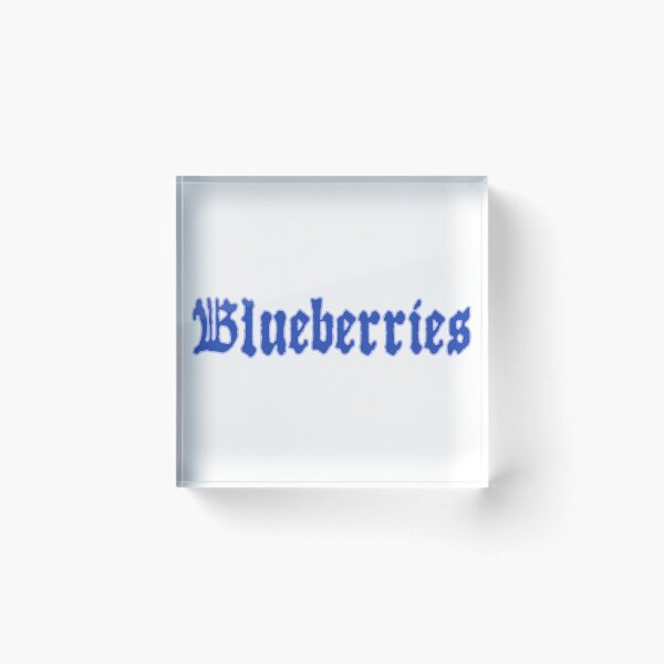 Item preview, Blueberries designed and sold by rhodeyart.