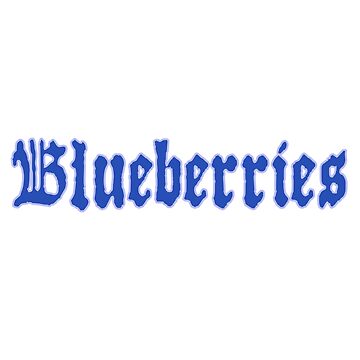 Artwork thumbnail, Blueberries by rhodeyart