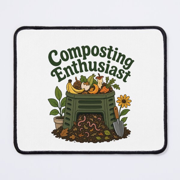 Item preview, Composting Enthusiast designed and sold by musthavewords.