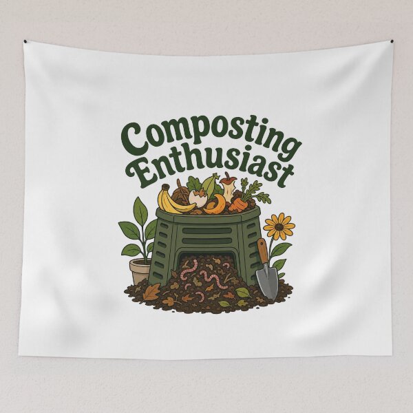 Item preview, Composting Enthusiast designed and sold by musthavewords.