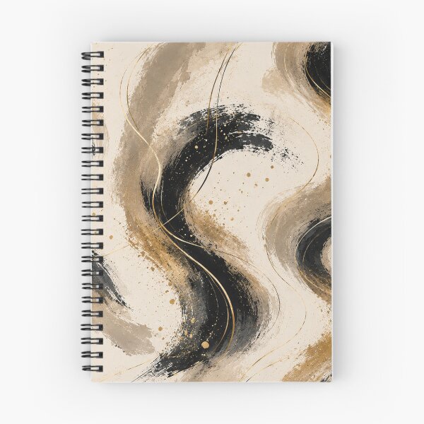 Item preview, Liquid Gold and Black Abstract designed and sold by PrintGo26.