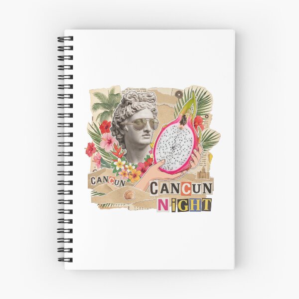 Item preview, Cancun Wave Mexico Beach & Spring Break Dadaist Collage - Tropical Vacation Art designed and sold by OzzFrequency.