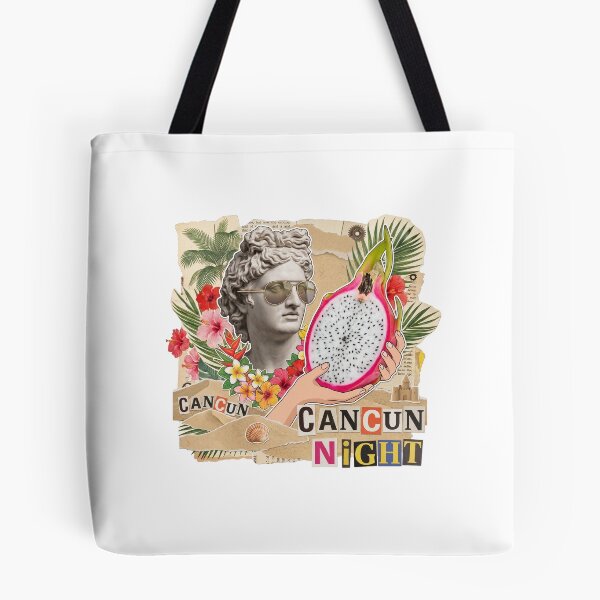 Item preview, Cancun Wave Mexico Beach & Spring Break Dadaist Collage - Tropical Vacation Art designed and sold by OzzFrequency.