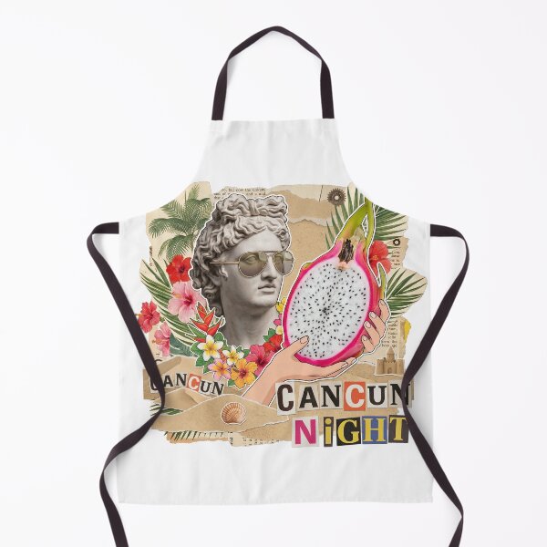 Item preview, Cancun Wave Mexico Beach & Spring Break Dadaist Collage - Tropical Vacation Art designed and sold by OzzFrequency.