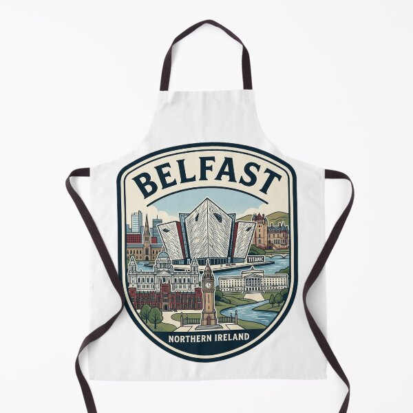 Item preview, Belfast Northern Ireland Vintage Travel Badge designed and sold by k3rstman1.