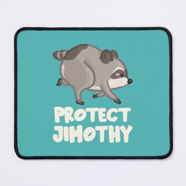 Item preview, Protect Jimothy Raccoon Light Font Version designed and sold by Khotekmei.