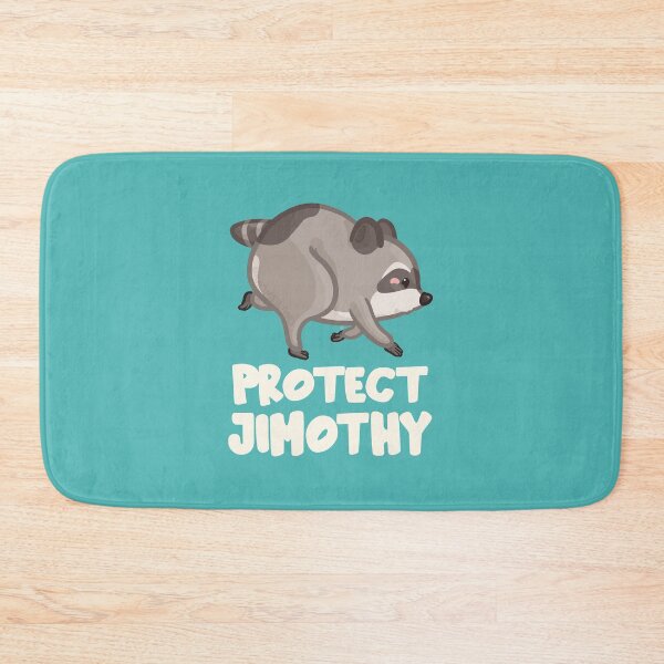 Item preview, Protect Jimothy Raccoon Light Font Version designed and sold by Khotekmei.
