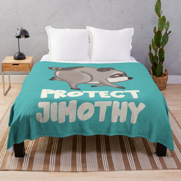 Item preview, Protect Jimothy Raccoon Light Font Version designed and sold by Khotekmei.