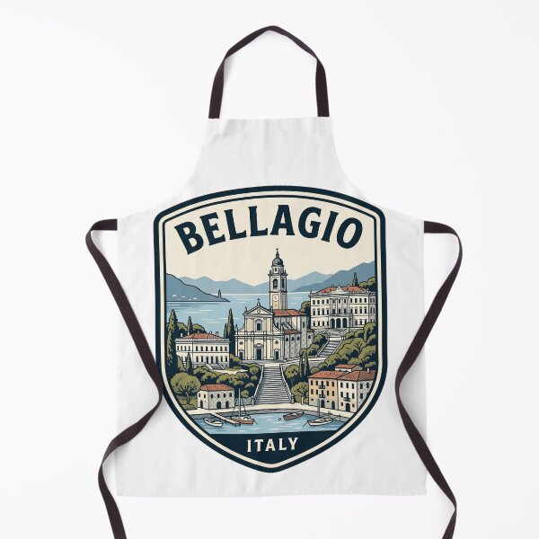 Item preview, Bellagio Lake Como Italy Vintage Travel Badge designed and sold by k3rstman1.