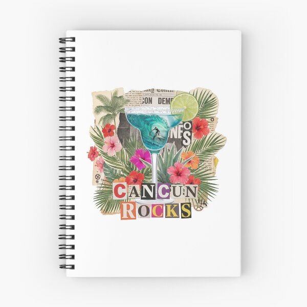 Item preview, Cancun Wave Mexico Beach & Spring Break Dadaist Collage - Tropical Vacation Art designed and sold by OzzFrequency.