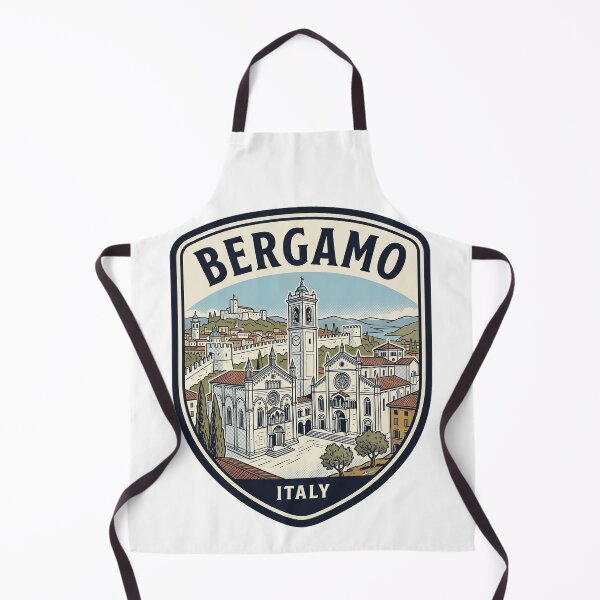 Item preview, Bergamo Italy Vintage Travel Emblem designed and sold by k3rstman1.