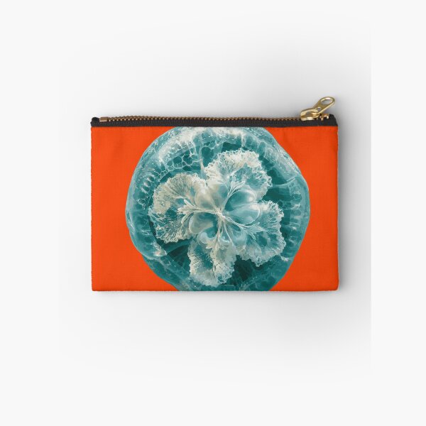 Item preview, Ethereal Macro Jellyfish Bell  Ocean Fantasy Abstract Art designed and sold by AbderraimArt.