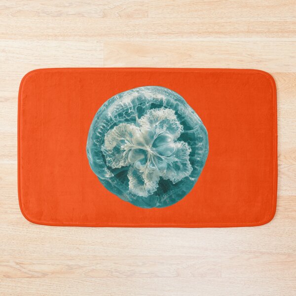 Item preview, Ethereal Macro Jellyfish Bell  Ocean Fantasy Abstract Art designed and sold by AbderraimArt.