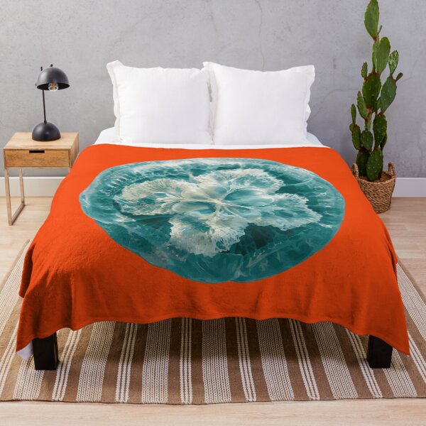 Item preview, Ethereal Macro Jellyfish Bell Ocean Fantasy Abstract Art designed and sold by AbderraimArt.