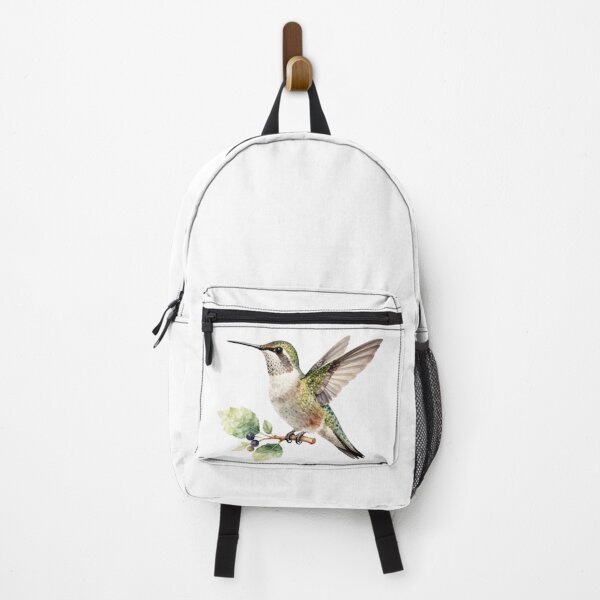 Item preview, Hummingbird Watercolor Illustration | Elegant Hummingbird Nature Artwork designed and sold by Rood Art Studio.