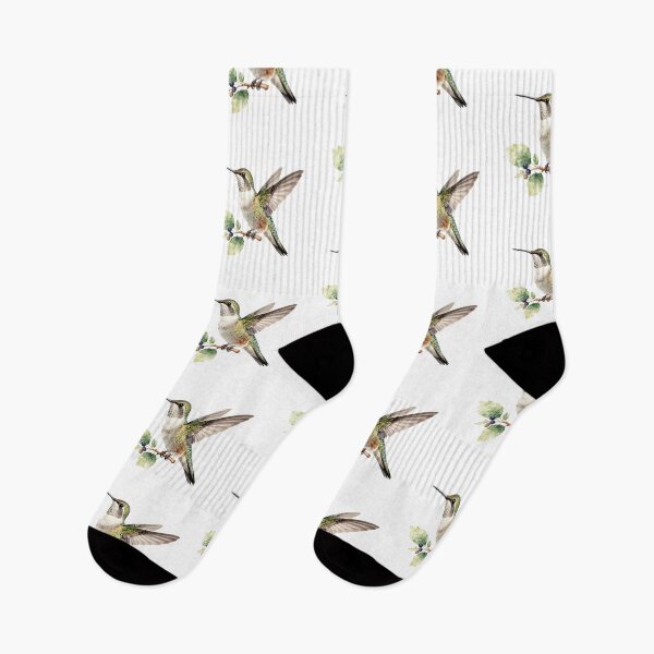Item preview, Hummingbird Watercolor Illustration | Elegant Hummingbird Nature Artwork designed and sold by Rood Art Studio.