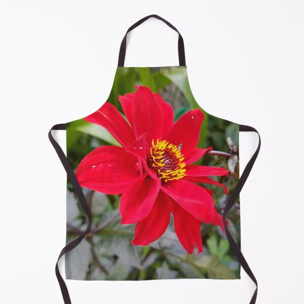 Item preview, Red flower of Dahlia designed and sold by LinkFamilyStore.
