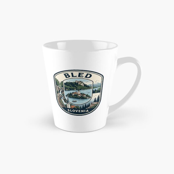 Item preview, Lake Bled Slovenia Vintage Travel Badge designed and sold by k3rstman1.