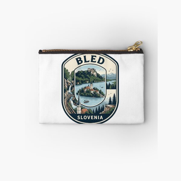 Item preview, Lake Bled Slovenia Vintage Travel Badge designed and sold by k3rstman1.