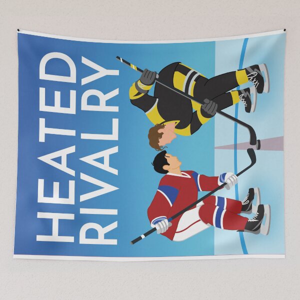 Item preview, "Heated Rivalry" Book Cover designed and sold by jamierachelz.