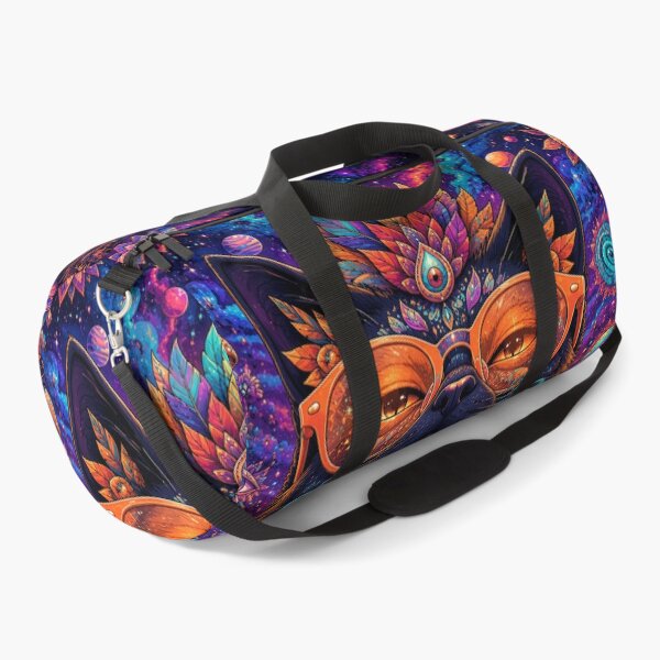 Item preview, Cosmic Psychedelic Black Cat designed and sold by Craftev.