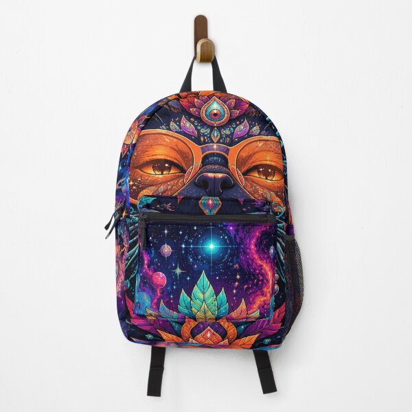 Item preview, Cosmic Psychedelic Black Cat designed and sold by Craftev.