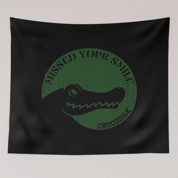 Item preview, Missed Your Smile Crocodile designed and sold by OreliaSun.