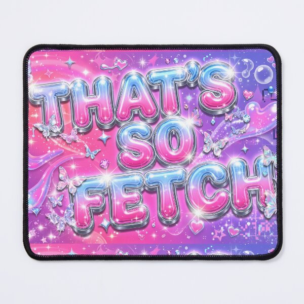Item preview, Thats So Fetch Y2K Aesthetic Chrome Butterflies Art designed and sold by ART ATTACK ZONE.