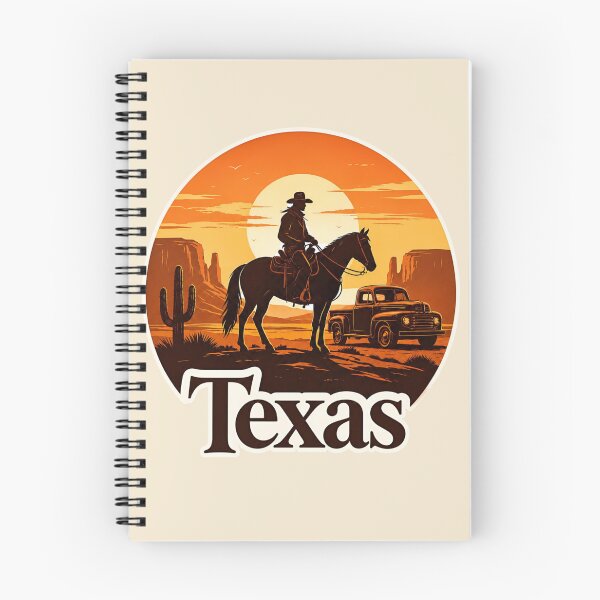Item preview, Vintage Texas Cowboy Western Sunset designed and sold by Retro Arabica.