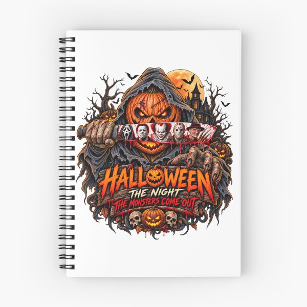 Item preview, Halloween Horror Monster Pumpkin – The Night The Monsters Come Out designed and sold by afr-saad.