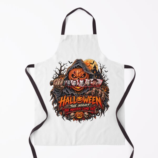 Item preview, Halloween Horror Monster Pumpkin – The Night The Monsters Come Out designed and sold by afr-saad.