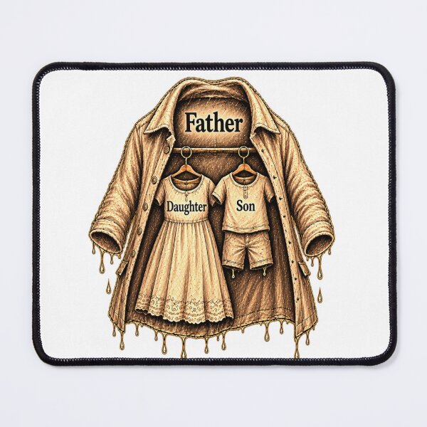 Item preview, Sacrifice of Father – A Father’s Love, Protection and Family designed and sold by MindForgeDesign.