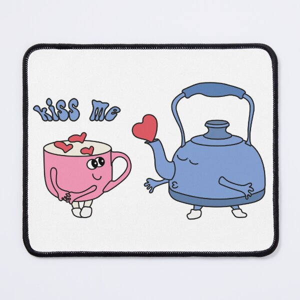 Item preview, Cute Groovy Tea and Cup Love designed and sold by SvetlanaLiDesign.