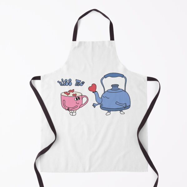 Item preview, Cute Groovy Tea and Cup Love designed and sold by SvetlanaLiDesign.