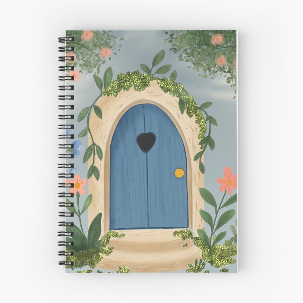 Item preview, Puerta de hadas encantada | Ilustración de puerta estilo cottagecore caprichoso | Puerta de jardín mágica | Arte fantástico de la naturaleza | Decoración acogedora estilo fairycore designed and sold by MixedMuse24.