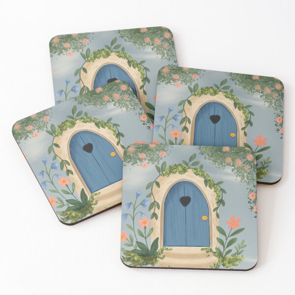 Item preview, Puerta de hadas encantada | Ilustración de puerta estilo cottagecore caprichoso | Puerta de jardín mágica | Arte fantástico de la naturaleza | Decoración acogedora estilo fairycore designed and sold by MixedMuse24.