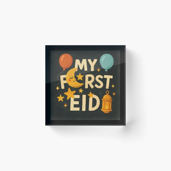 Item preview, My First Eid – Cute Festive Design for Kids designed and sold by D-Islamic.
