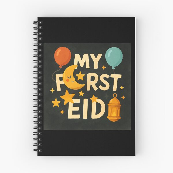 Item preview, My First Eid – Cute Festive Design for Kids designed and sold by D-Islamic.