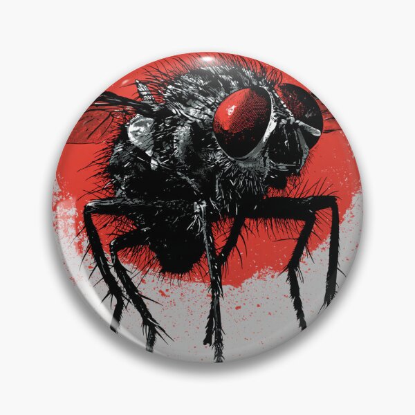 Item preview, Lord of the Flies Dark Graphic Insect Art designed and sold by OnceWithin.