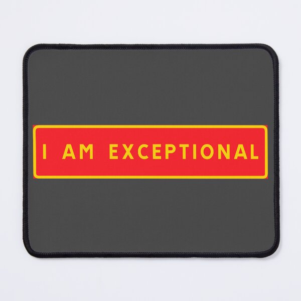 Item preview, I am exceptional designed and sold by ALF2023.