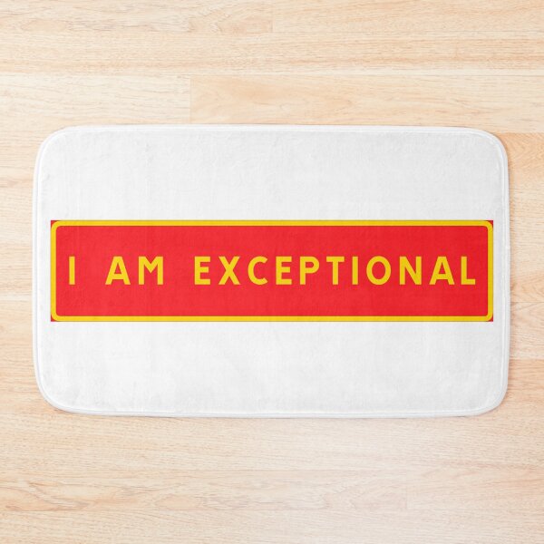 Item preview, I am exceptional designed and sold by ALF2023.
