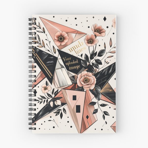 Item preview, Blooming Geometry – Modern Floral Abstract Art designed and sold by Hustlingminds.