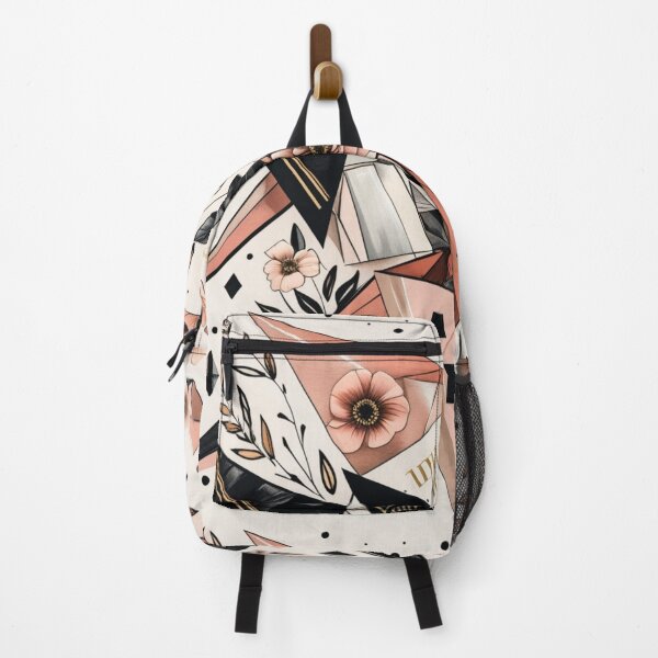 Item preview, Blooming Geometry – Modern Floral Abstract Art designed and sold by Hustlingminds.