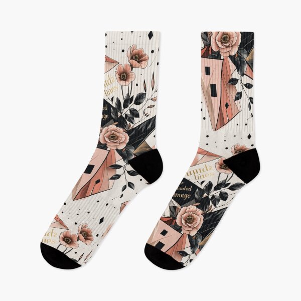 Item preview, Blooming Geometry – Modern Floral Abstract Art designed and sold by Hustlingminds.