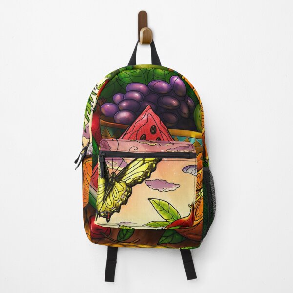 Item preview, Colorful Tropical Fruit Illustration | Pineapple, Watermelon & Citrus Art | Vibrant Kitchen Decor designed and sold by GarnerSupplyCo.