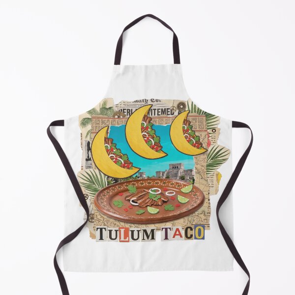 Item preview, Tulum Chill & Sunrise Mexico Beach Dadaist Collage - Boho Vacation Art (T-Shirt, Poster & Sticker) designed and sold by OzzFrequency.